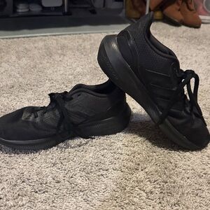 Adidas Stealth Black on Black  Athletic Shoes